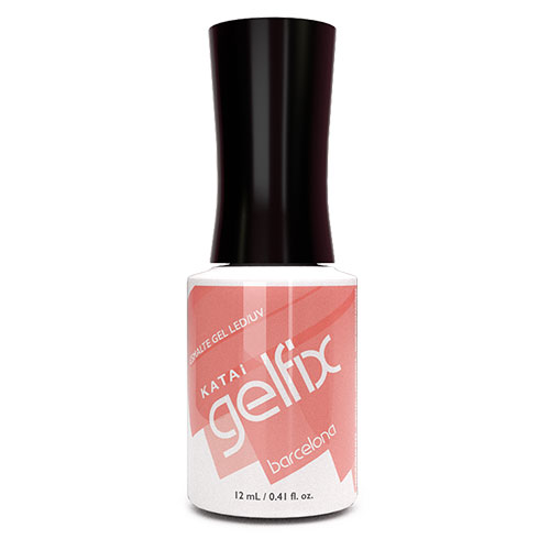 Esmalte Semipermanente Naranja Fluor KATAI GELFIX Barcelona F