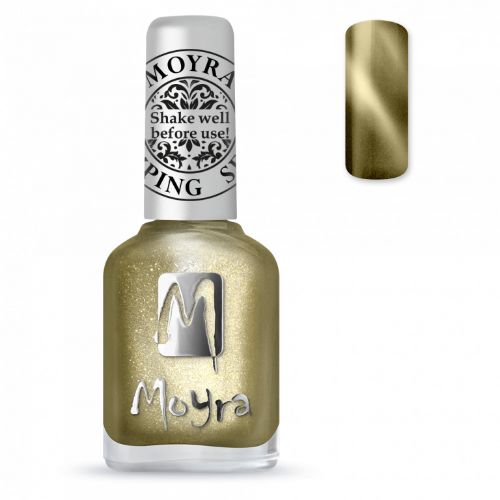 ESMALTE PARA STAMPING SP31 CAT EYE MAGNETIC GOLD de MOYRA