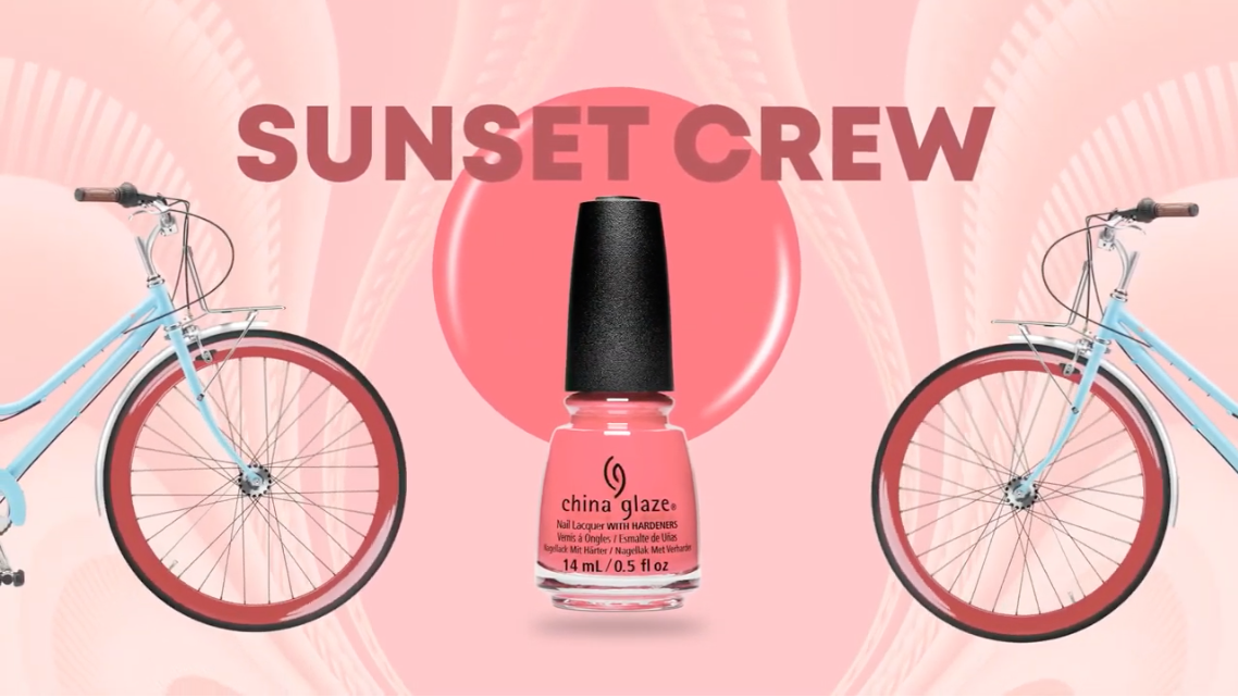 CHINA GLAZE SUNSET CREW