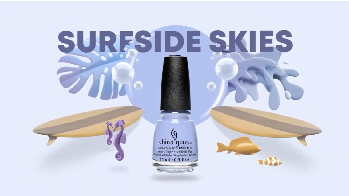 CHINA GLAZE SURFSIDE SKIES