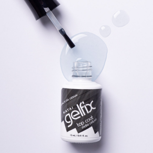 KG TOP COAT MATE VELVET PARA EL ESMALTE GEL LED/UV 12ML