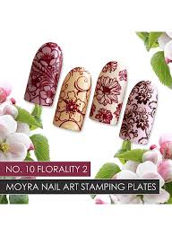 PLACA PARA STAMPING Nº 10 - FLORALITY 2 DE MOYRA