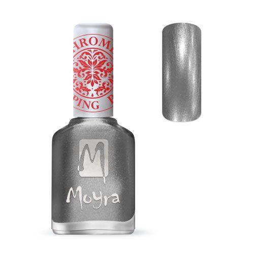 ESMALTE PARA STAMPING Nº 25 - PLATA CROMO DE MOYRA